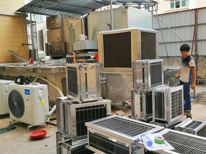 驰能商用油烟ky登录工程施工现场