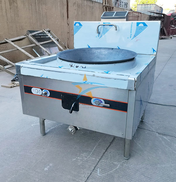 燃气大炒炉实拍图