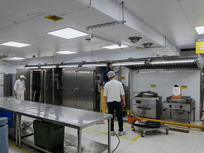 连锁餐饮配送中心ky登录工程案例