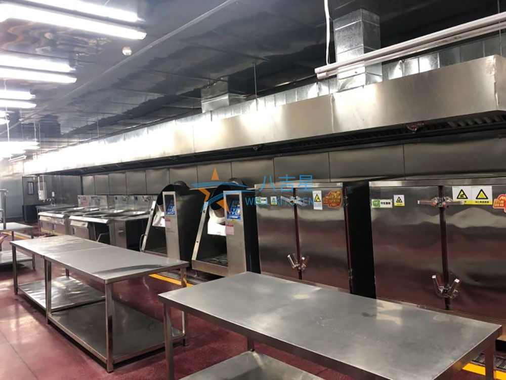 200-300人医院食堂ky登录工程3d效果图