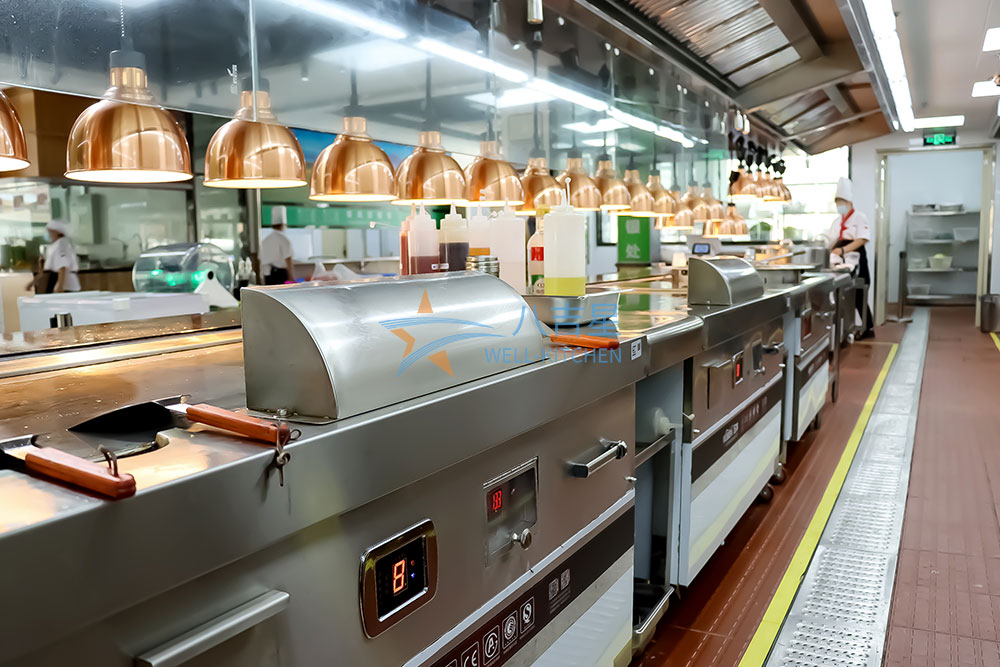 200-300人单位食堂ky登录工程3d效果图