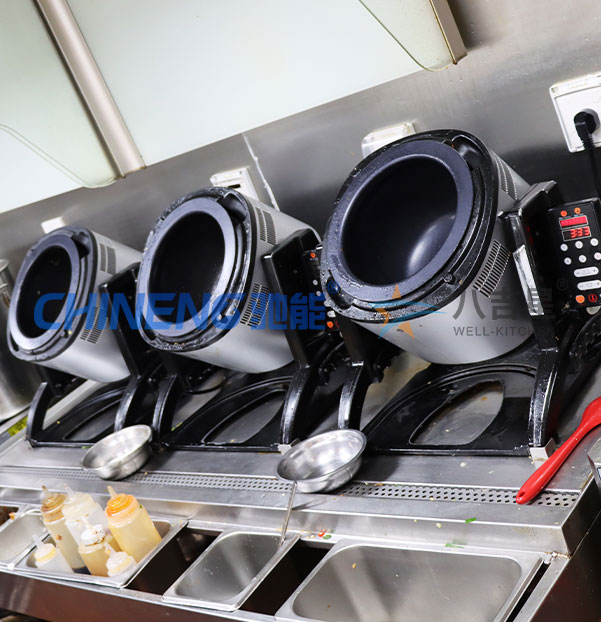 小型炒菜机实拍图