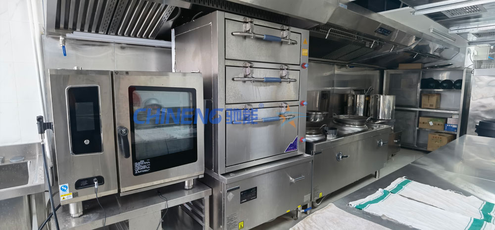 50-100人基础版智能食堂ky登录工程3d效果图