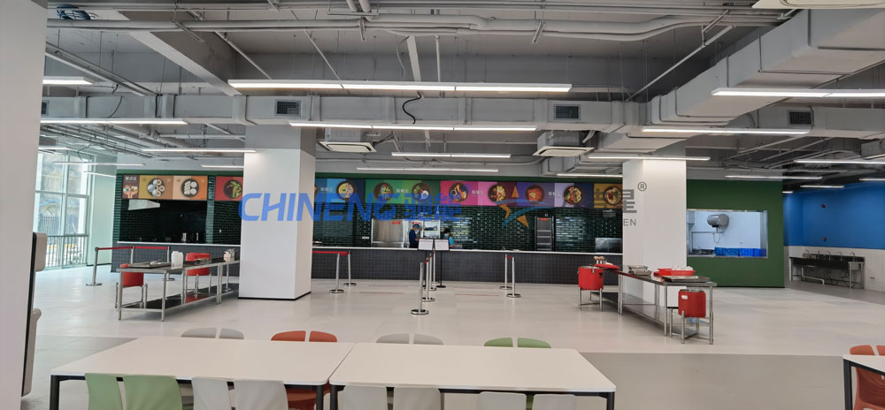 50-100人标准版智能食堂ky登录工程3d效果图