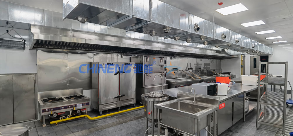 200-300人基础版智能食堂ky登录工程3d效果图