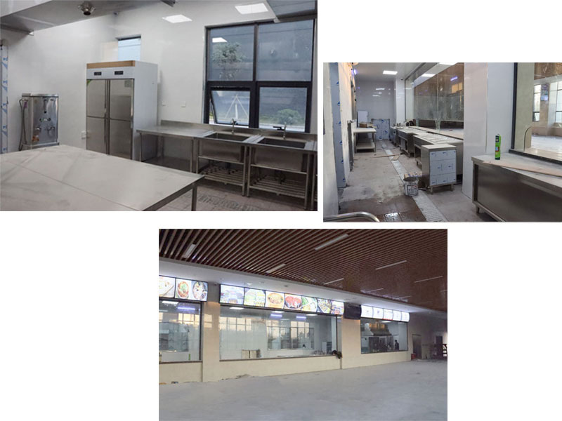 广州新莱福食堂ky登录工程施工现场 广州新莱福食堂ky登录工程施工现场