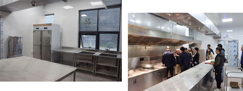 广州新莱福食堂ky登录工程施工现场 广州新莱福食堂ky登录工程施工现场