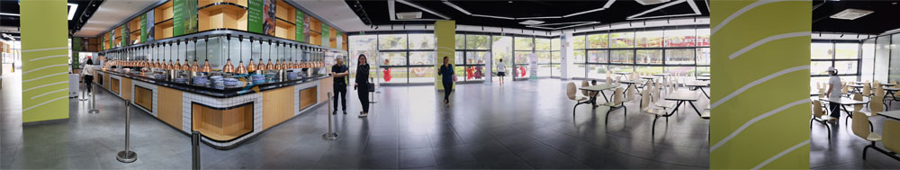 鑫辉餐饮智谷餐厅ky登录工程全景图