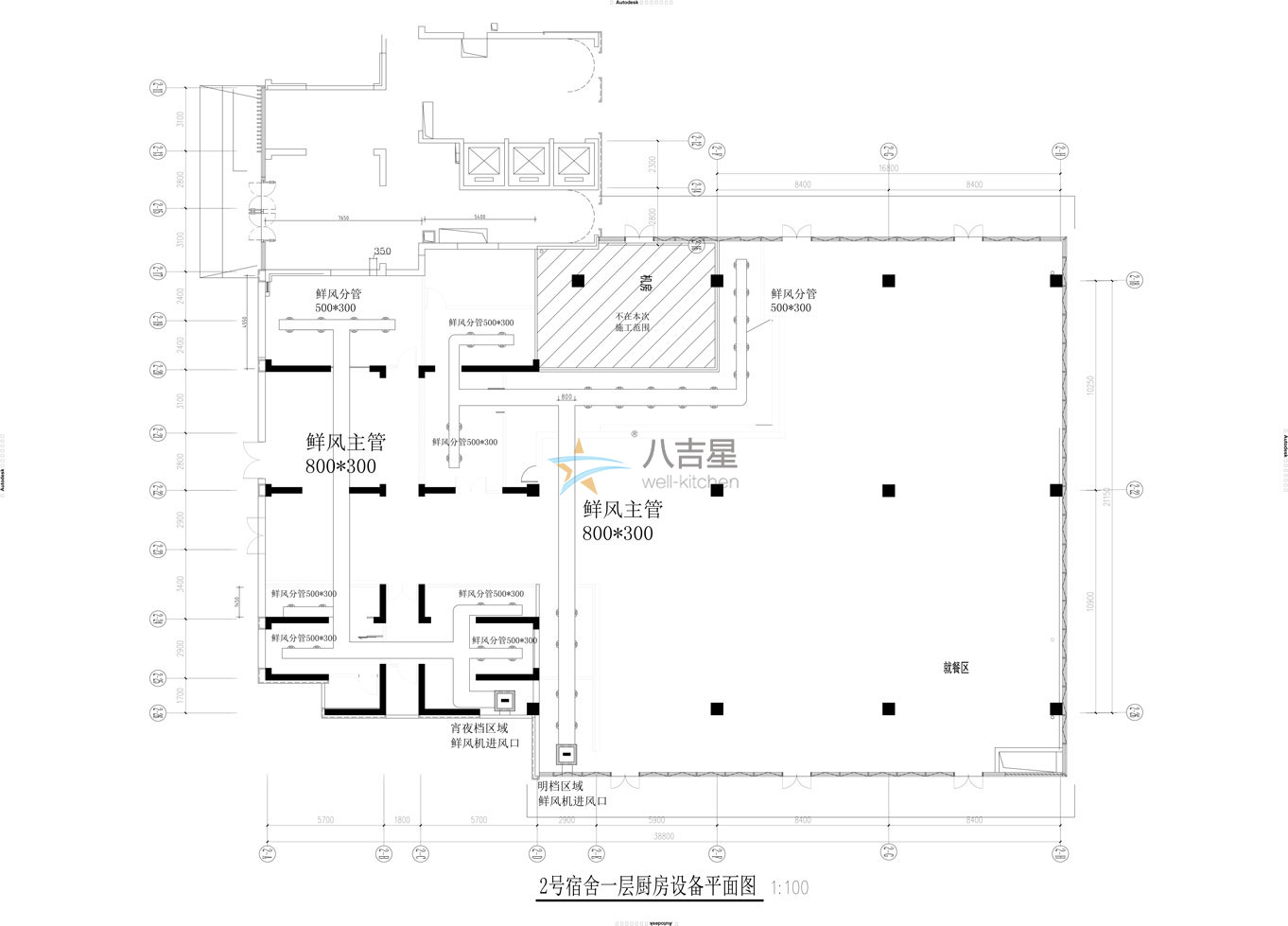 ky登录新风系统工程设计平面图