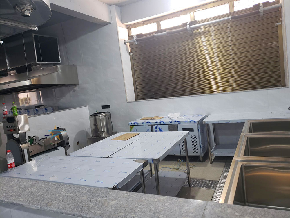 温州泰顺学府ky登录工程粗加工间