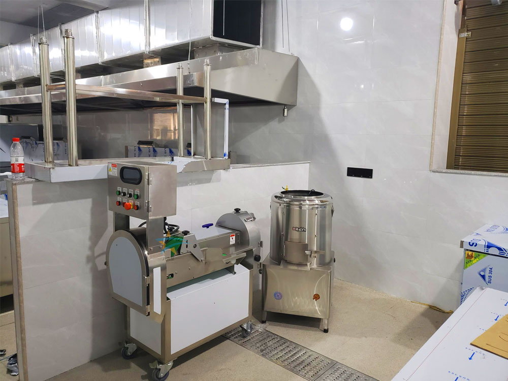 温州泰顺学府ky登录工程多功能切菜机