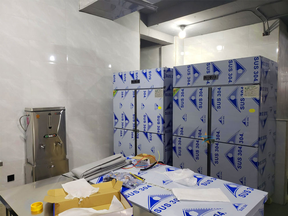 温州泰顺学府ky登录工程冰柜