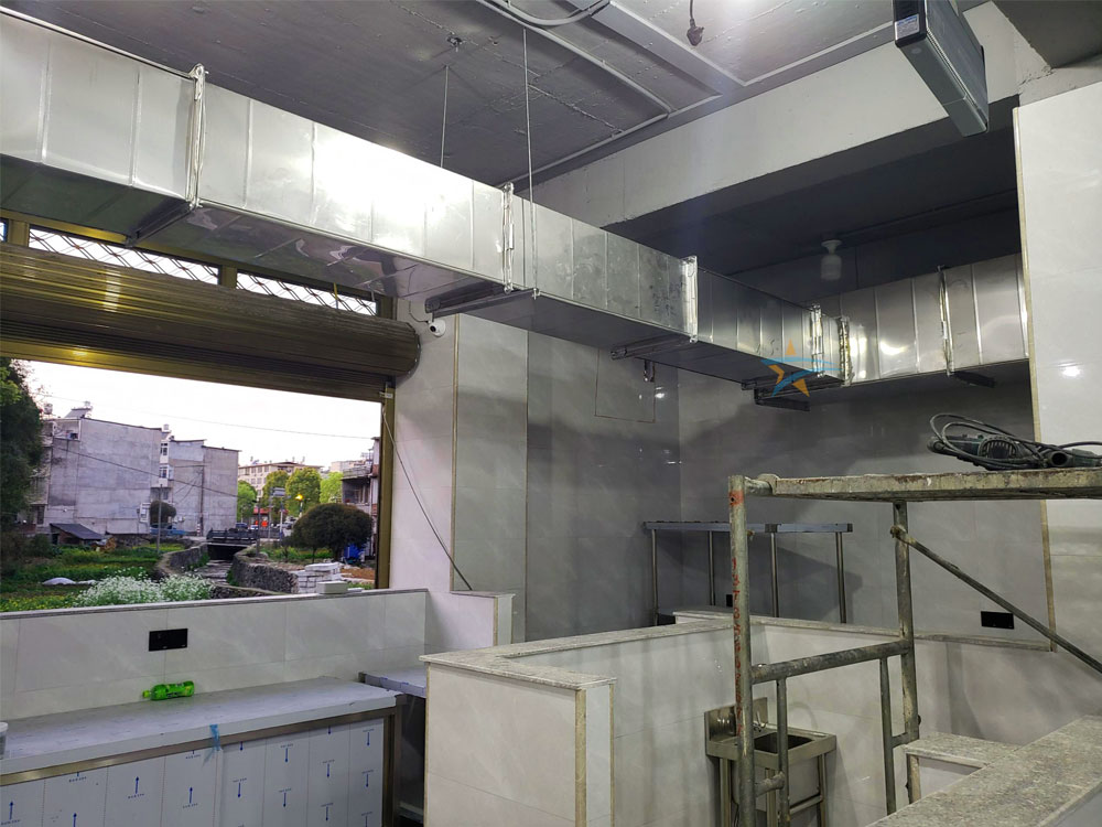 温州泰顺学府ky登录工程油烟净化系统