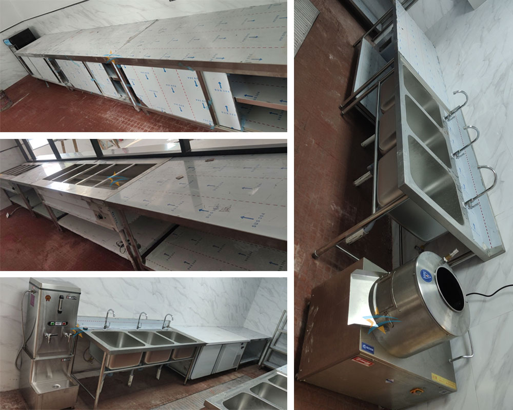 见炬科技员工食堂ky登录工程洗消间