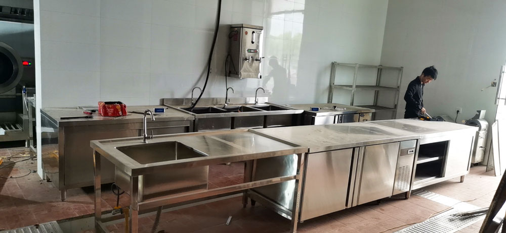 慧芃员工食堂ky登录工程食材处理间