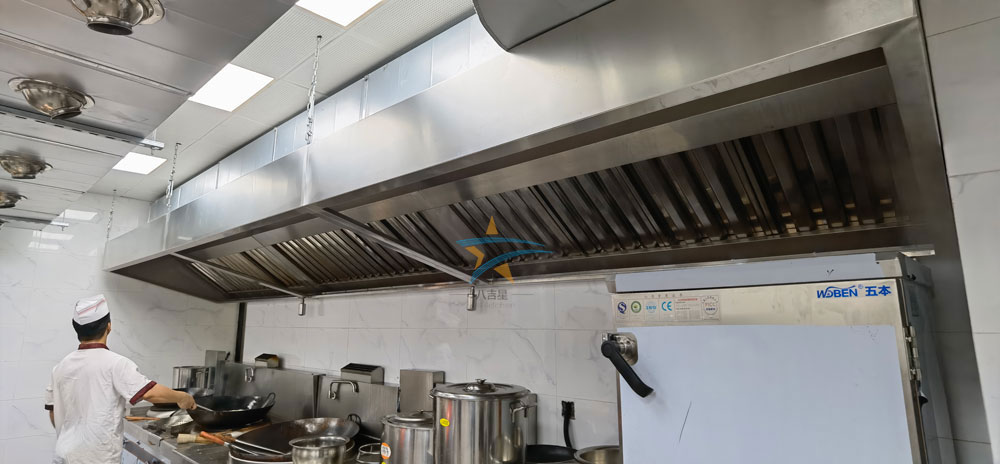 中建铁投食堂ky登录油烟抽排系统