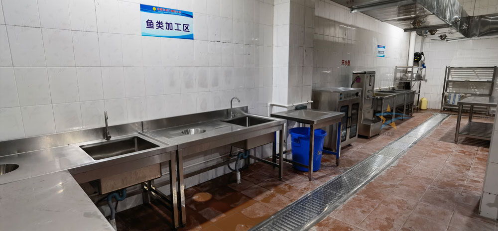虎门捷胜小学食堂ky登录肉类粗加工区
