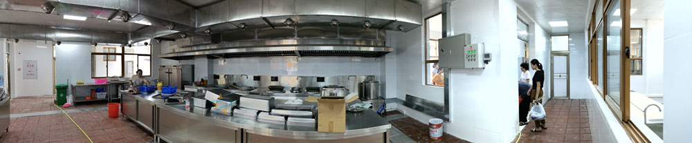 大岭山第一幼儿园食堂ky登录工程全景