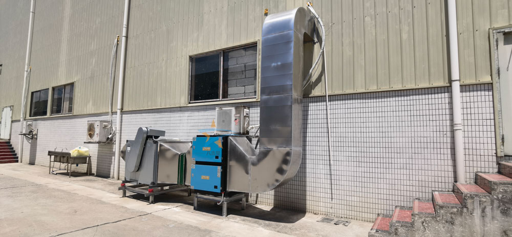 原尚物流员工食堂ky登录油烟净化系统