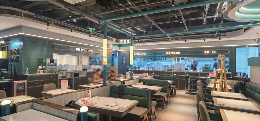 广州天河克茗冰室店面设计