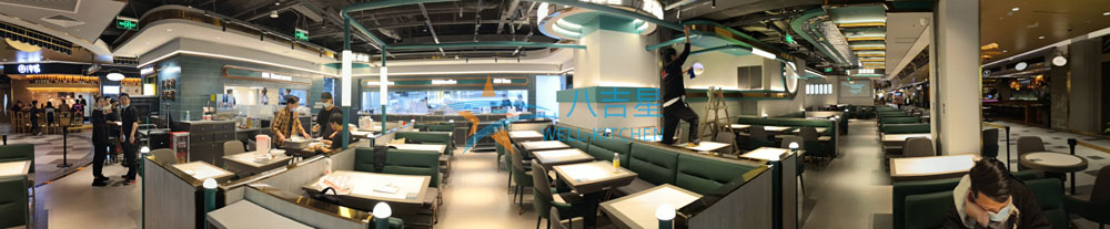 广州天河克茗冰室整体店面全景图