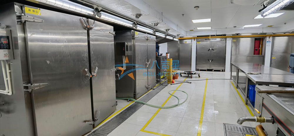 南山鑫辉餐饮中央ky登录蒸煮区