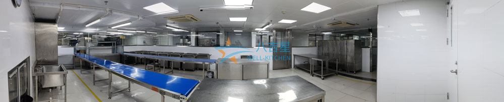 南山鑫辉餐饮中央ky登录分餐包装区