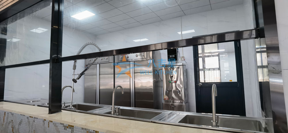 中山百盛生物科技食堂ky登录工程洗消间