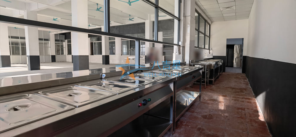 东莞黄江永安五金厂员工食堂ky登录配餐间