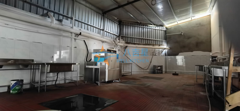 东莞黄江永安五金厂员工食堂ky登录洗消间