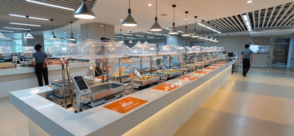 深圳开立生物医疗员工食堂ky登录自助配餐区