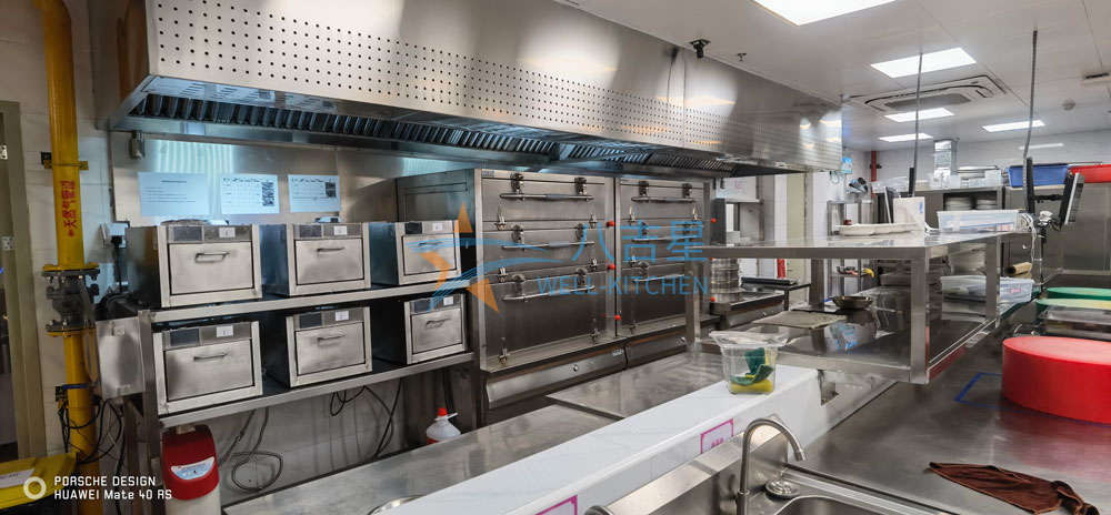 商用ky登录油烟抽排系统风量怎么设计？