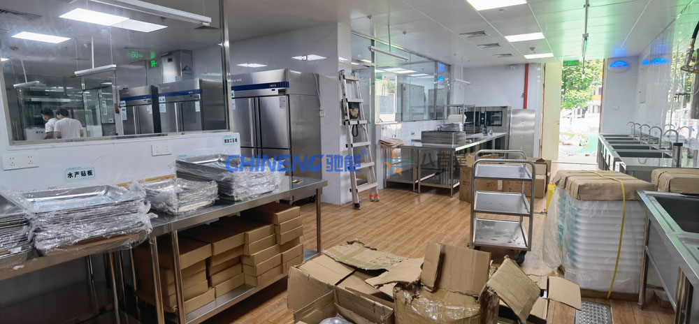 深圳光明玺云幼儿园食堂ky登录预加工区