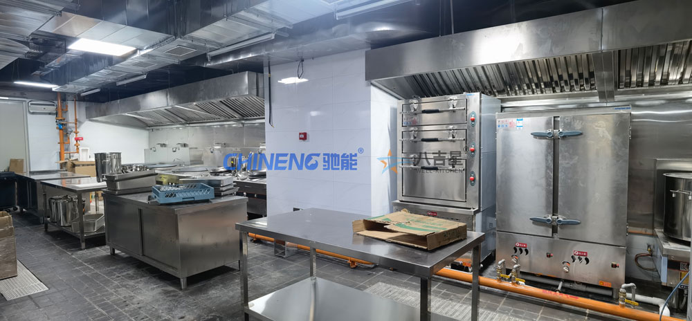 深圳光明贝特瑞2楼员工食堂ky登录烹饪区