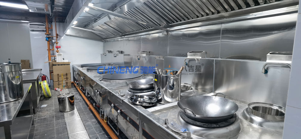 深圳光明贝特瑞2楼员工食堂ky登录烹饪区设备