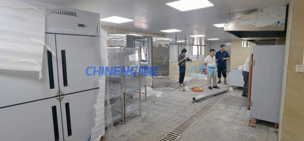 联明电源员工食堂ky登录工程烹饪间