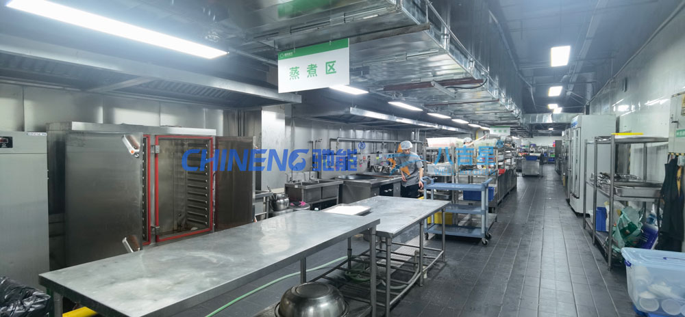 某大学第五食堂ky登录工程蒸煮区