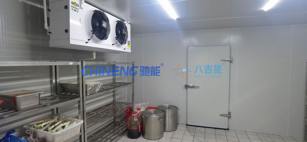某大学第五食堂ky登录工程 冷库冷冻区