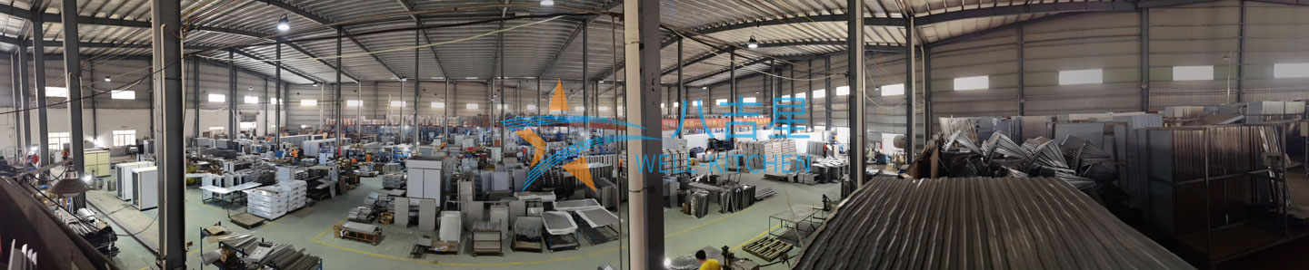 驰能商用蒸柜生产车间