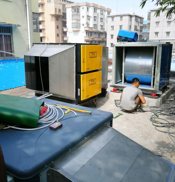 油烟净化除味工程案例