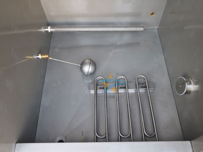 商用推车式蒸柜实拍图