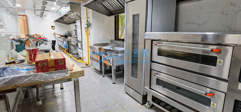 200-300人公司食堂ky登录工程3d效果图