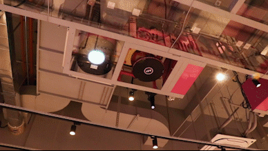 传送食物的云轨系统 传送食物的云轨系统