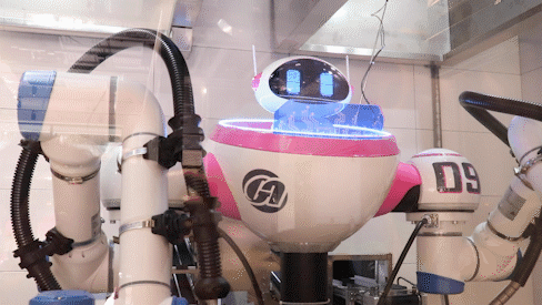 餐饮机器人 餐饮机器人