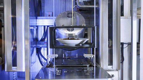 传送食物的云轨系统 传送食物的云轨系统