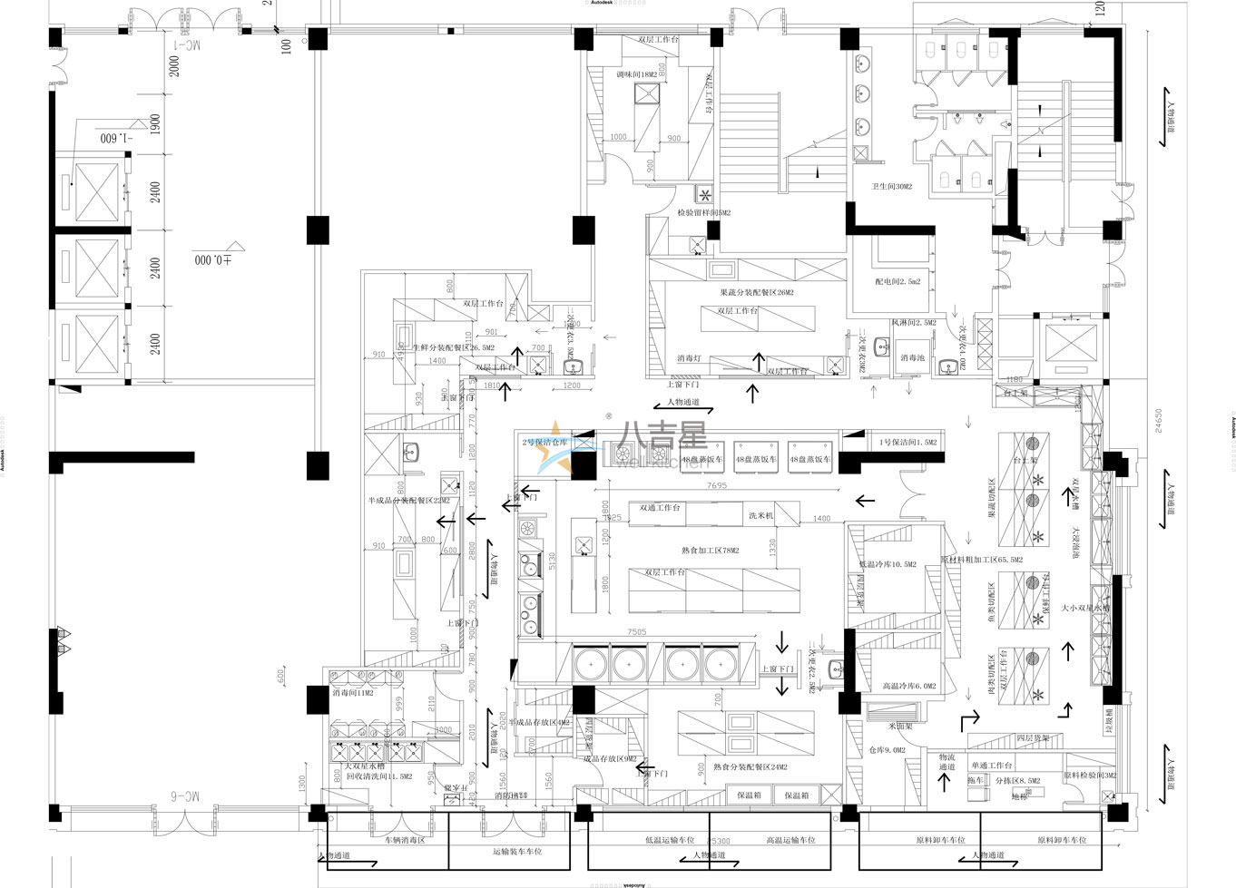 连锁餐饮ky登录工程平面设计图